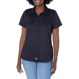 imageDickies Womens ShortSleeve Work ShirtDark Navy V1