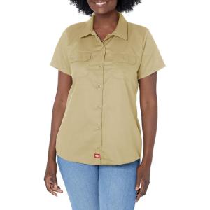 imageDickies Womens ShortSleeve Work ShirtKhaki