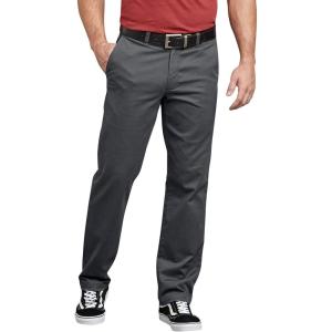 imageDickies mens Flex Active Waist Washed Chino Pant  Slim Taper FitRinsed Charcoal