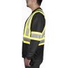 imageDICKIES Workwear HighVisibility Long Sleeve TShirt 2XL Black