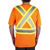 imageDICKIES Workwear HighVisibility Short Sleeve TShirt M BlackOrange