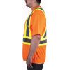 imageDICKIES Workwear HighVisibility Short Sleeve TShirt M BlackOrange