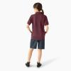 imageDickies Boys 820 Short Sleeve Pique PoloBurgundy