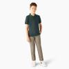 imageDickies Boys 820 Short Sleeve Pique PoloHunter Green
