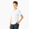 imageDickies Boys 820 Short Sleeve Pique PoloWhite