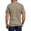 imageDickies Mens 2Pack ShortSleeve Pocket TShirtsDesert Sand