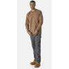 imageDickies Mens BigTall LongSleeve Heavyweight HenleyBrown Duck Single Dye Heather