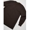 imageDickies Mens BigTall LongSleeve Heavyweight HenleyChocolate Brown
