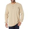 imageDickies Mens BigTall LongSleeve Heavyweight HenleyDesert Sand