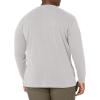 imageDickies Mens BigTall LongSleeve Heavyweight HenleyHeather Gray