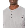 imageDickies Mens BigTall LongSleeve Heavyweight HenleyHeather Gray