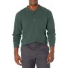 imageDickies Mens BigTall LongSleeve Heavyweight HenleyHunter Green