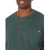 imageDickies Mens BigTall LongSleeve Heavyweight HenleyHunter Green