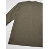 imageDickies Mens BigTall LongSleeve Heavyweight HenleyMilitary Green Single Dye Heather