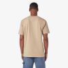 imageDickies Mens Heavyweight Heathered Short Sleeve Pocket TShirtDesert Sand Heather