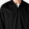 imageDickies Mens Long Sleeve Flex Twill Work ShirtBlack