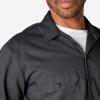 imageDickies Mens Long Sleeve Flex Twill Work ShirtCharcoal
