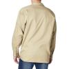 imageDickies Mens Long Sleeve Flex Twill Work ShirtDesert Sand V1