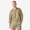 imageDickies Mens Long Sleeve Flex Twill Work ShirtKhaki