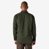 imageDickies Mens Long Sleeve Flex Twill Work ShirtOlive Green