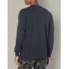 imageDickies Mens Long Sleeve Regular Fit Logo TeeDark Navy