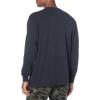 imageDickies Mens Long Sleeve Regular Fit Logo TeeDark Navy