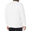 imageDickies Mens Long Sleeve Regular Fit Logo TeeWhite