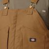imageDickies Mens Premium Insulated Duck Bib AllBrown Duck