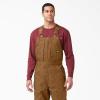 imageDickies Mens Premium Insulated Duck Bib AllBrown Duck