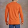 imageDickies Mens Tempiq Performance Cooling Long Sleeve TShirtBright Orange V1