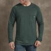imageDickies Mens Tempiq Performance Cooling Long Sleeve TShirtHunter Heather V1