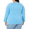 imageDickies Womens Long Sleeve Cooling Tempiq Performance TShirtAzure Blue