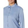 imageDickies Womens Long Sleeve Stretch Poplin Work ShirtLimoges