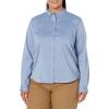 imageDickies Womens Long Sleeve Stretch Poplin Work ShirtLimoges