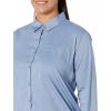 imageDickies Womens Long Sleeve Stretch Poplin Work ShirtLimoges