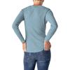 imageDickies Womens LongSleeve 3Button Henley ShirtBlue