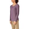 imageDickies Womens LongSleeve 3Button Henley ShirtGreen