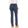 imageDickies Womens Perfect Shape Straight Twill PantRinsed Navy