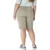 imageDickies Womens Perfect Shape Twill Bermuda ShortsRinsed Oxford Stone