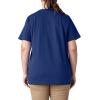 imageDickies Womens Plus Short Sleeve Heavyweight TShirtBlue