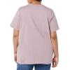 imageDickies Womens Plus Short Sleeve Heavyweight TShirtLilac