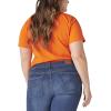 imageDickies Womens Plus Short Sleeve Heavyweight TShirtOrange