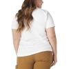 imageDickies Womens Plus Short Sleeve Heavyweight TShirtWhite