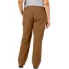 imageDickies Womens Plus Size Relaxed Straight Carpenter Duck PantRinsed Brown Duck