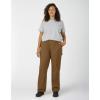imageDickies Womens Plus Size Relaxed Straight Carpenter Duck PantRinsed Brown Duck
