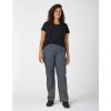 imageDickies Womens Plus Size Relaxed Straight Carpenter Hickory Stripe PantRinsed Hickory Stripe