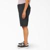 imageDickies Womens Plus Sized Stretch Cargo 11 Relaxed ShortBlack