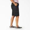 imageDickies Womens Plus Sized Stretch Cargo 11 Relaxed ShortBlack