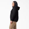 imageDickies Womens Size Plus Heavyweight FullZip HoodieKnit Black