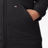 imageDickies Womens Size Plus Heavyweight FullZip HoodieKnit Black